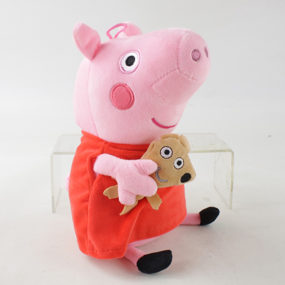 Đồ chơi nhồi bông 4 Kiểu Hình Heo Peppa 21-24cm Mềm Mại Đáng Yêu