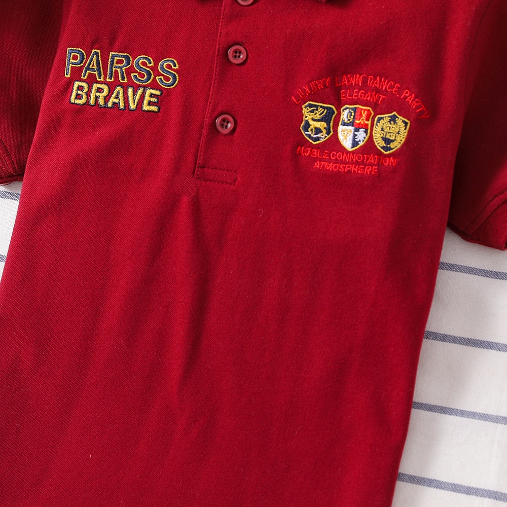 Áo polo Chất Liệu 100% Cotton Cao Cấp Thời Trang Dành Cho Bé Trai