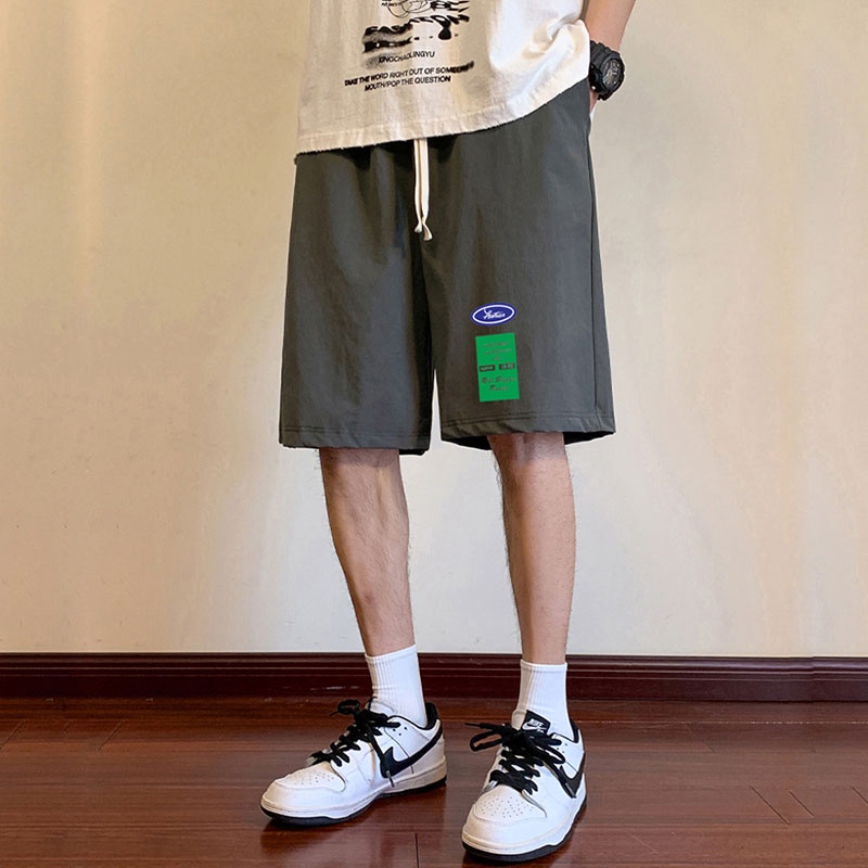 Quần Short Thể Thao Màu Trơn Thời Trang Hàn Quốc Trẻ Trung Cho Nam Size M-5XL