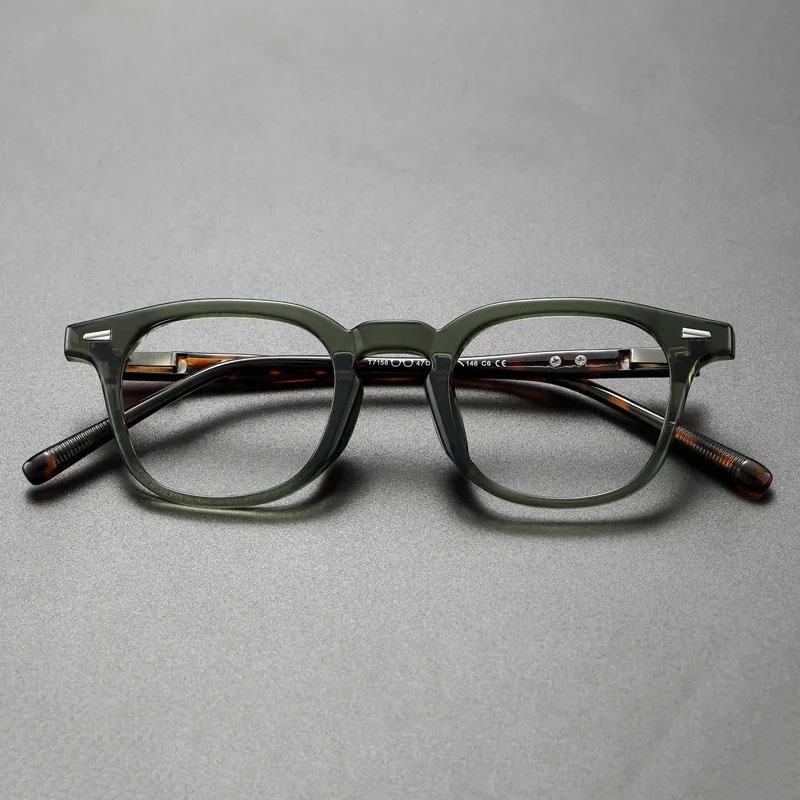 Kính Mát Gọng Vuông Phong Cách Vintage Thời Trang Cho Nam Nữ