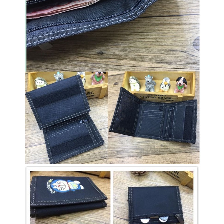 Ví Ngắn Bằng Vải Siêu Mỏng Thiết Kế Độc Đáo Thời Trang Cho Nam Và Nữ