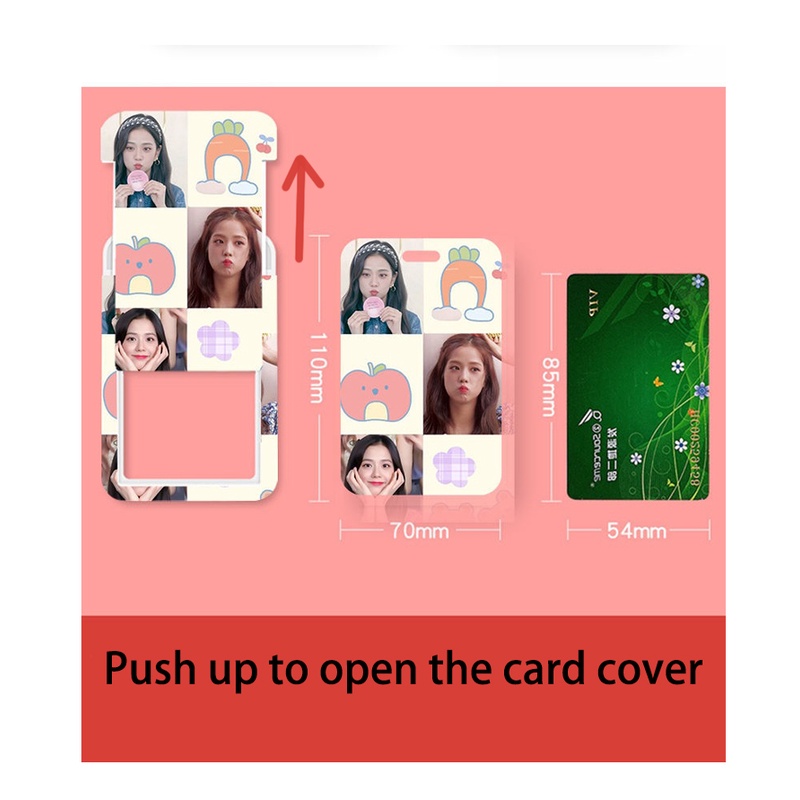 Set 4 Bao Đựng Thẻ In Hình Nhóm Nhạc K-POP BLACKPINK