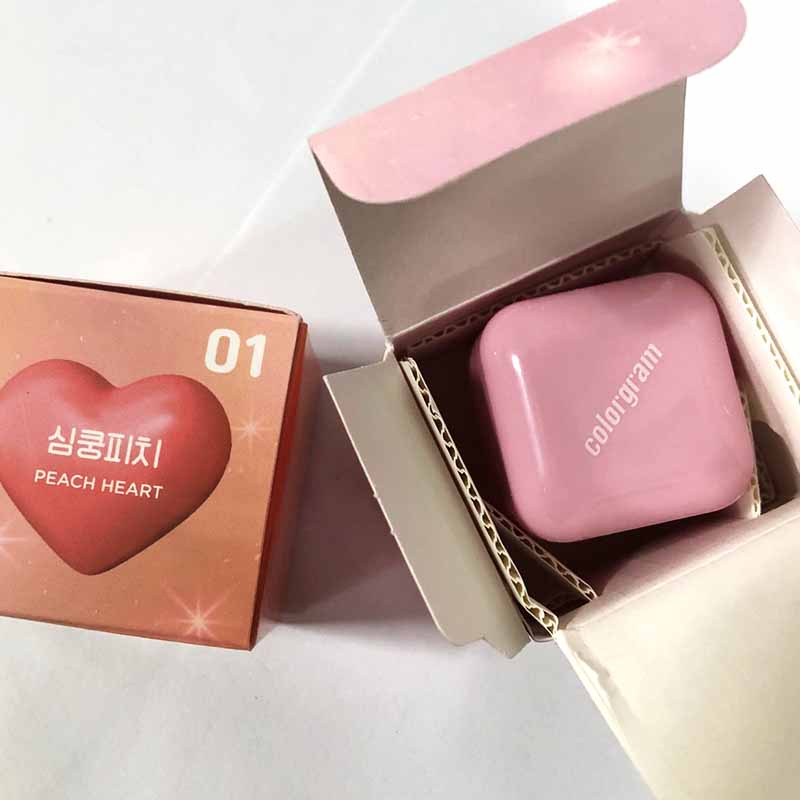 Hộp Sữa Kim Tuyến 2.2g 2.2g Hình Trái Tim Dễ Thương