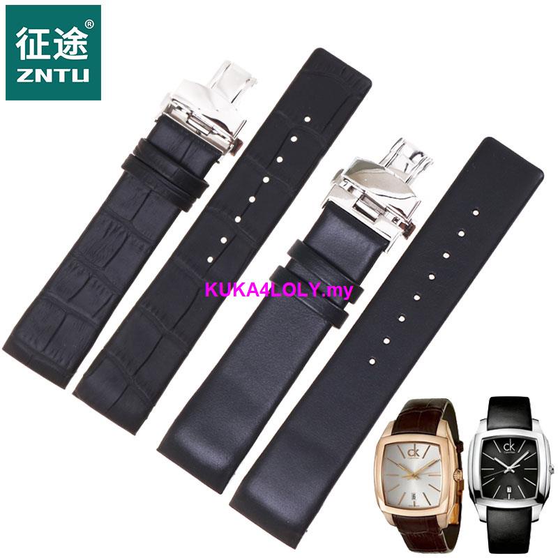 Dây Đeo Bằng Da Thật Phù Hợp Cho Đồng Hồ ck K2K214 / K2K211 / K2K216 22mm 0228