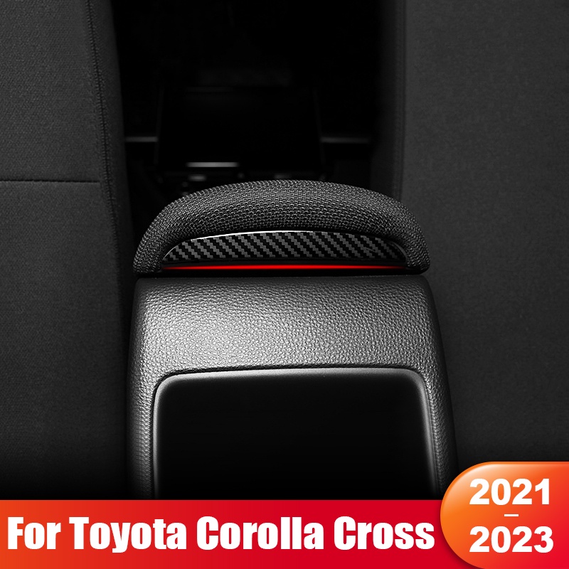 1 Khung Dán Bảo Vệ Công Tắc Điều Khiển Trung Tâm Tay Vịn Xe Hơi Toyota Corolla Cross XG10 2021 2022 2023