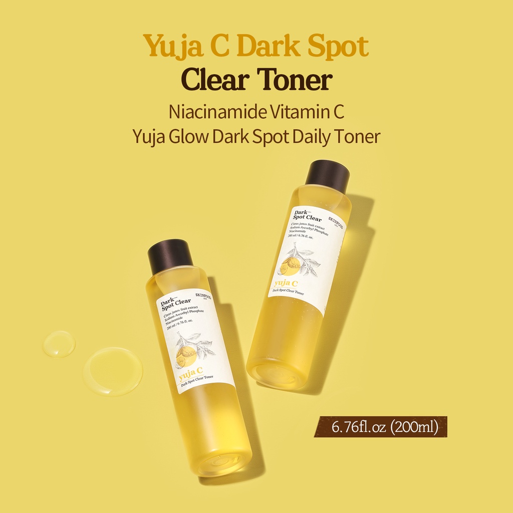 [SKINFOOD] Toner SKINFOOD chiết xuất thực vật che khuyết điểm và tàn nhang làm sáng da 200ml