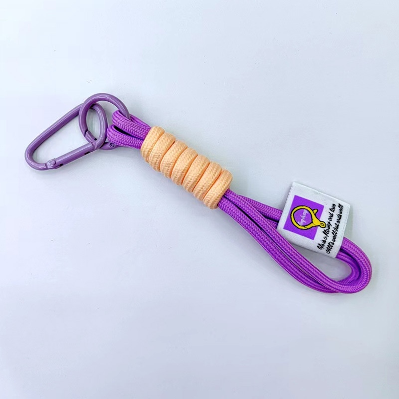 Coffeejoy Móc Chìa Khóa Dây Thừng Bằng Nylon Bện Cho Cặp Đôi Nam Nữ / Nam / Nữ Dùng Khi Leo Núi