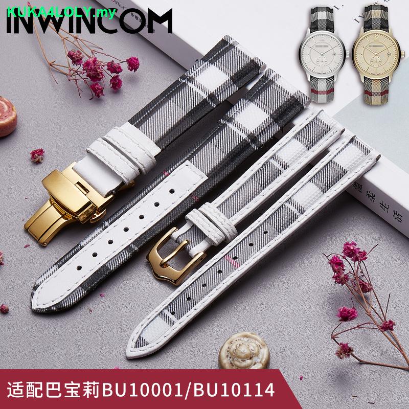 Dây Đeo Họa Tiết Kẻ Sọc Phù Hợp Cho Đồng Hồ BURBERRY BU10114 BU10001 14 20 0228