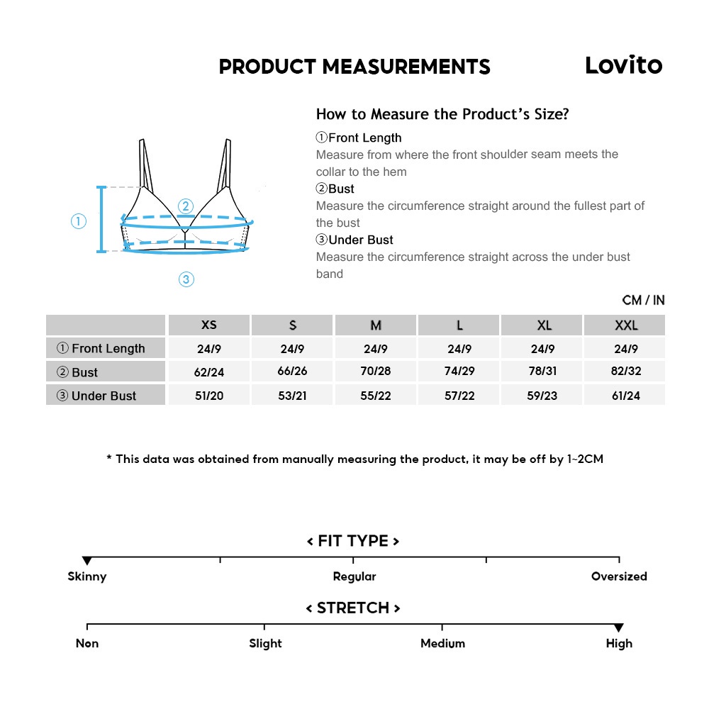 Lovito Quần Áo Yoga Lưng Cao Có Đệm Tháo Rời Được Màu Trơn L38AD014