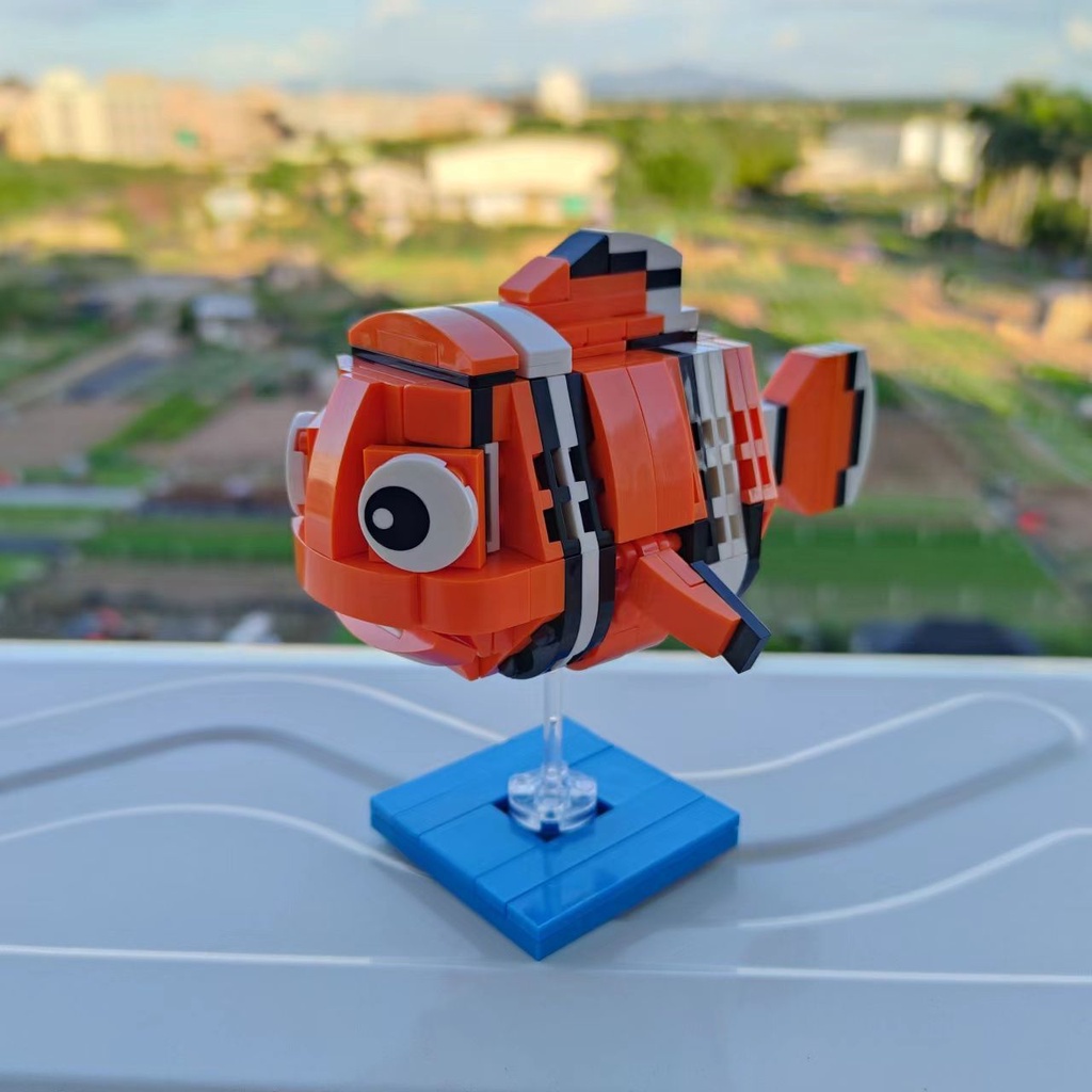 Đồ Chơi Lắp Ráp Mô Hình Cá Hề Nemo-Nemo