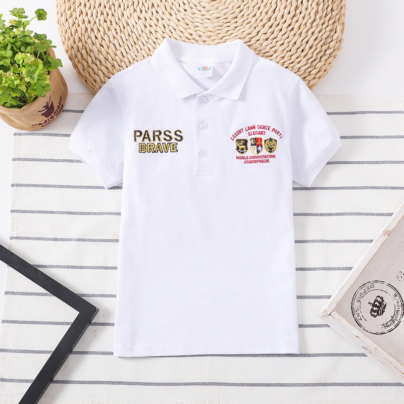 Áo polo Chất Liệu 100% Cotton Cao Cấp Thời Trang Dành Cho Bé Trai