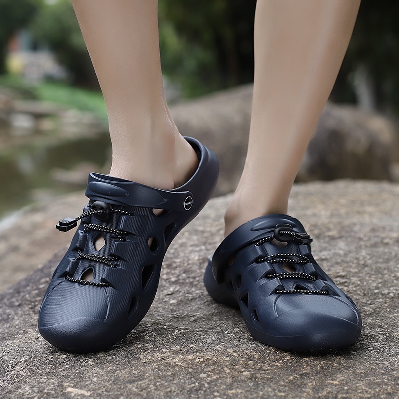 Hàng Có Sẵn Dép Crocs Thể Thao Dành Cho Nam Kasut Lelaki
