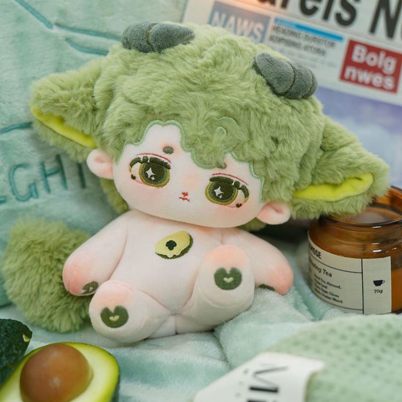 Búp Bê Nhồi Bông Cotton Hình Quả Bơ / Cừu Đáng Yêu Dành Cho Trẻ 20cm