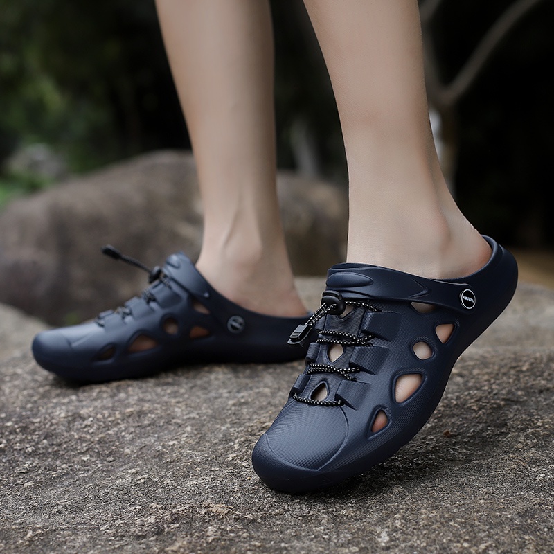 Hàng Có Sẵn Dép Crocs Thể Thao Dành Cho Nam Kasut Lelaki
