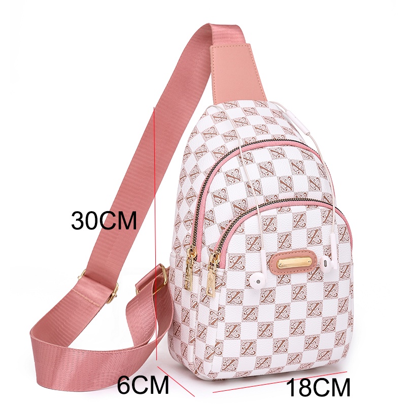 Túi Đeo Chéo Da Mềm Siêu Nhẹ Chống Trộm Phong Cách Hàn Quốc Cho Nữ