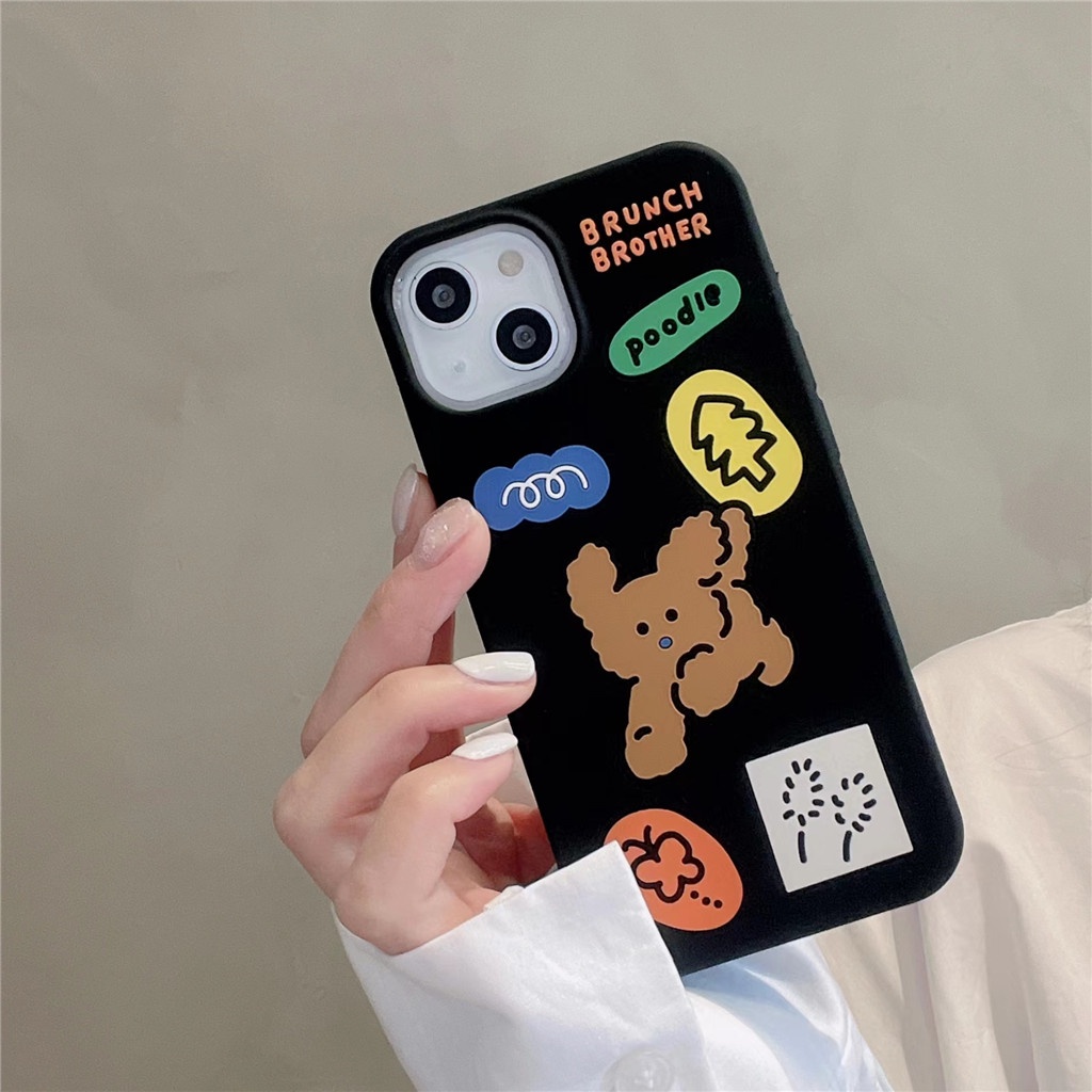 Ốp Điện Thoại Silicone Mềm Ba Chiều Cho iphone Case 14 Pro Max 14 Pro 13 Pro Max 12 Pro Max