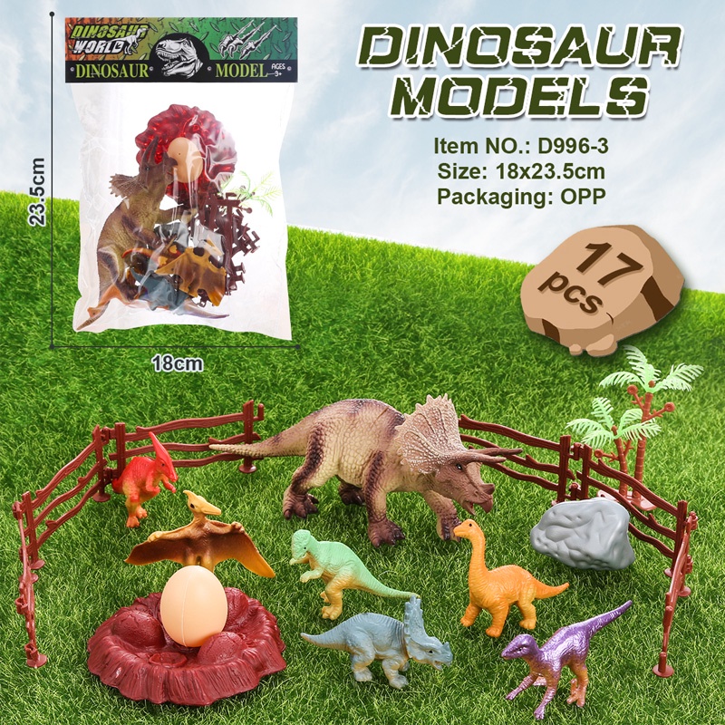 Set 21 Mô Hình Khủng Long Kỷ Jura 17CM Độc Đáo Sống Động