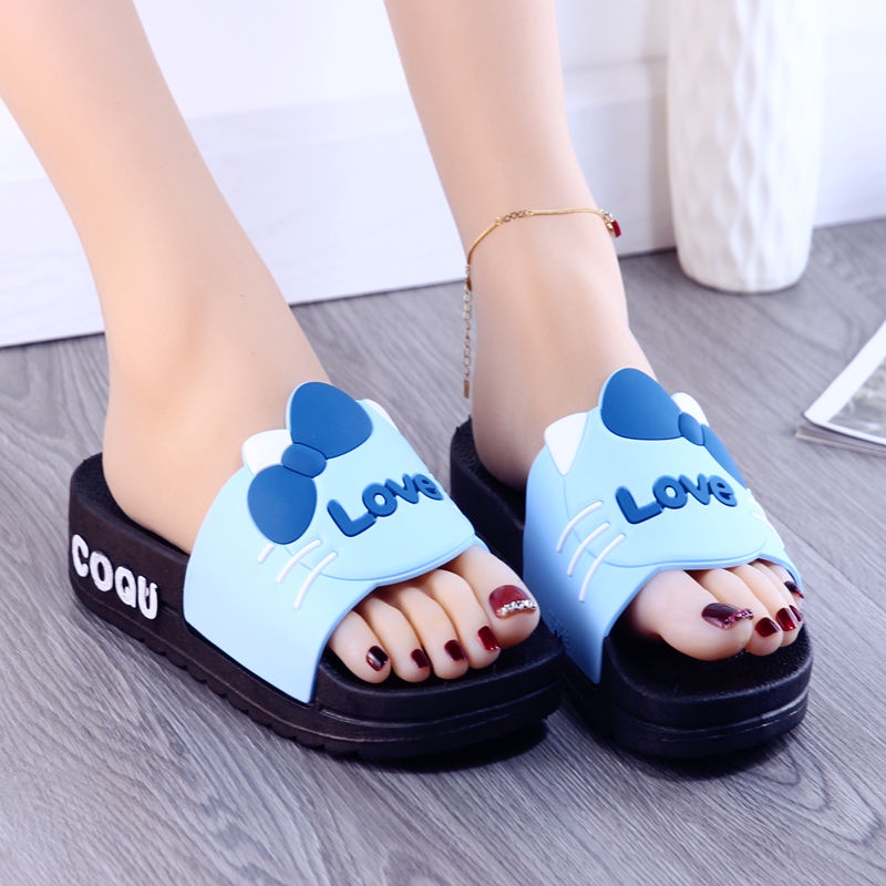 Dép Đi Trong Nhà Chống Trượt Thời Trang Mùa Hè Dễ Thương Dành Cho Nữ