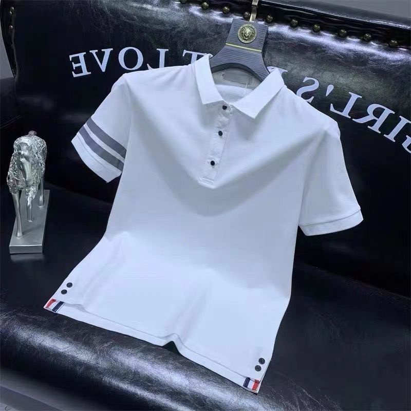 Áo Thun Polo Tay Ngắn Thiết Kế Đơn Giản Thời Trang Dành Cho Nam