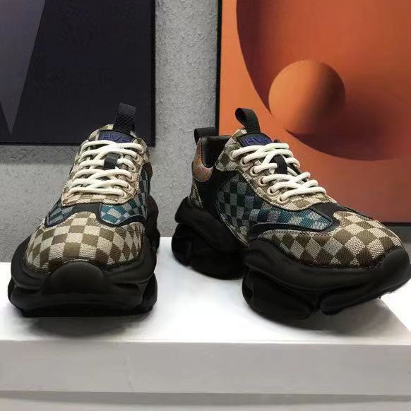 Giày muffin Đế Dày Thời Trang Xuân Thu Phong Cách Châu Âu Cho Nữ