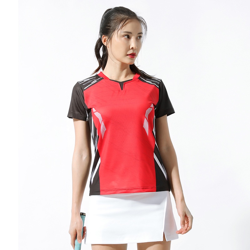Áo Đồng Phục Bóng Bàn Chạy Bộ / Cầu Lông Nhanh Khô Cho Nam Và Nữ