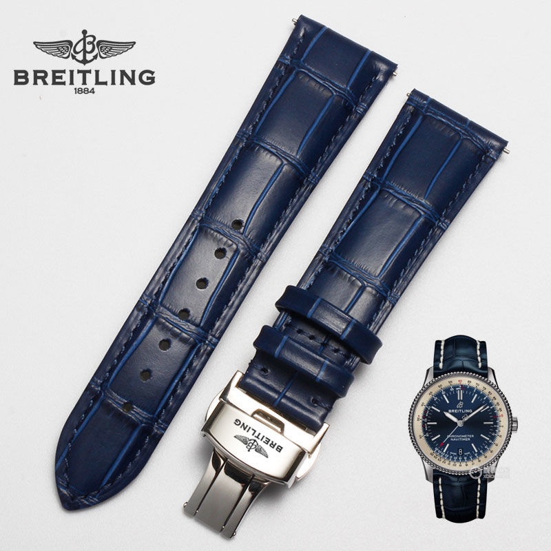 2/24✈Đồng Hồ Đeo Tay Breitling Dây Da Thời Trang17325211Thắt Lưng Da Khóa Bướm Thời Trang Cho Nam Nữ C1P1 20