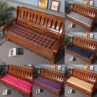 Đệm Lót Ghế Sofa Gỗ Dáng Dài Chất Liệu Dày Dặn Phù Hợp Bốn Mùa