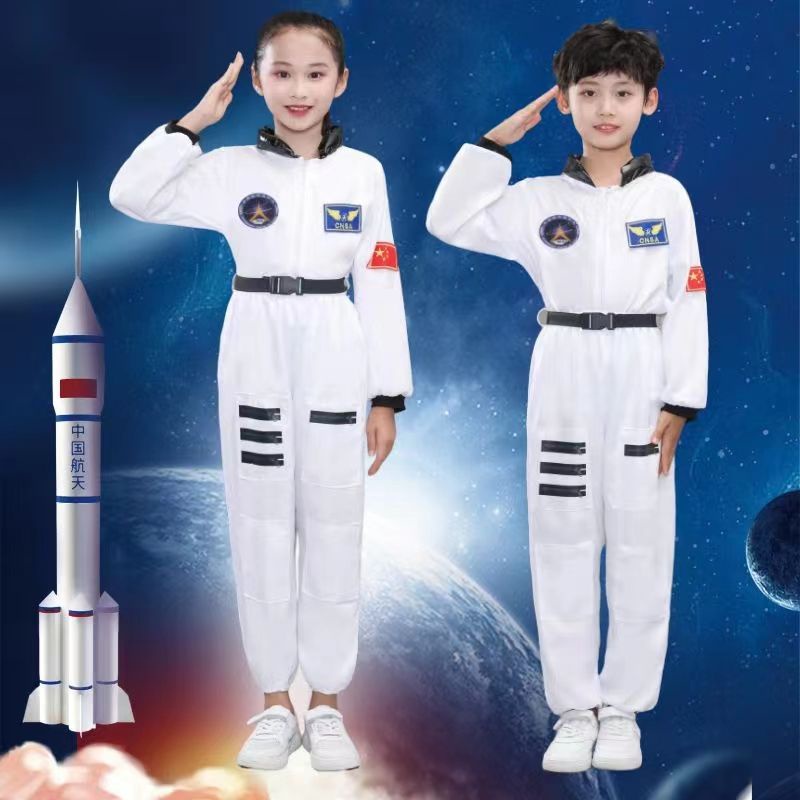 Bộ Đồ Biểu Diễn Không Khí Hình Phi Hành Gia Cho Bé Trai Gái