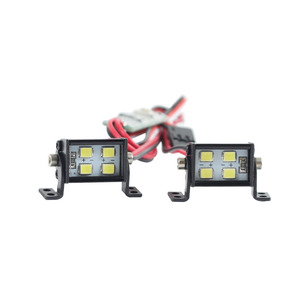 Đèn Pha LED Chất Lượng Cao Cho Xe Hơi Điều Khiển Từ Xa Traxxas TRX4 Axial SCX10 D90 Wraith 90046