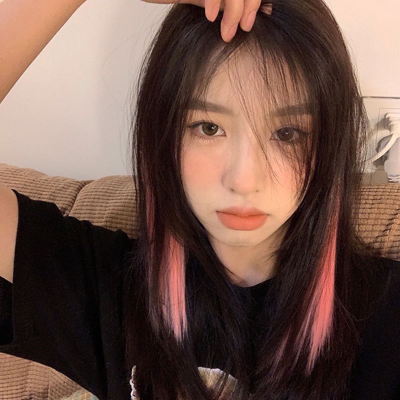 Tóc Giả Dài Thẳng Nhiều Màu Sắc Thời Trang Dành Cho Nữ