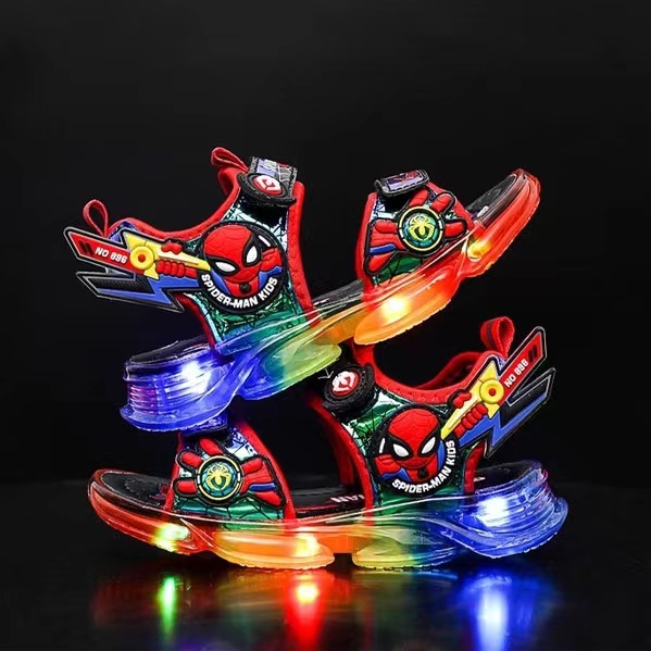 Xăng đan Có Đèn LED Phát Sáng Thoải Mái Thời Trang Mùa Hè Cho Bé Trai