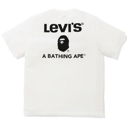 BAPE Áo Thun Tay Ngắn Phong Cách Mới Dành Cho Cặp Đôi