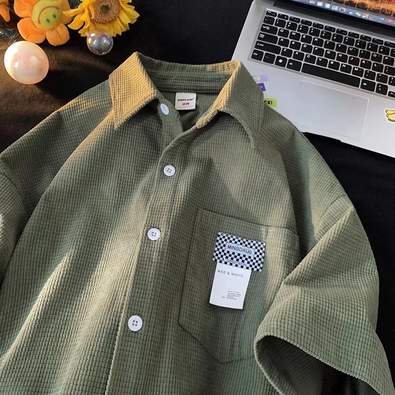 Áo polo Tay Ngắn Phong Cách Thời Trang Hàn Quốc Cho Nam Giới