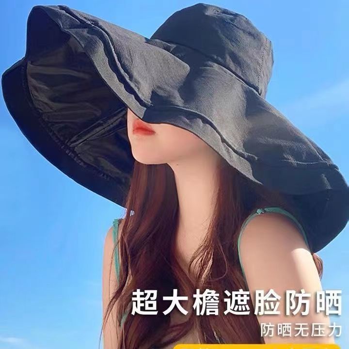 COZOK Mũ Chống Nắng Màu Sắc Đơn Giản Thời Trang