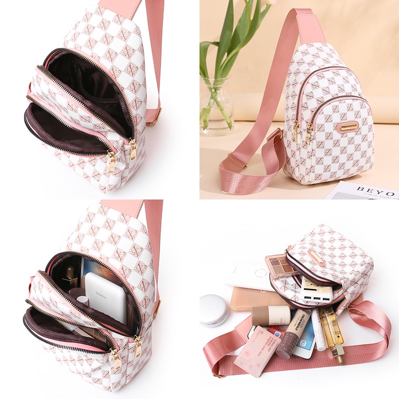 Túi Đeo Chéo Da Mềm Siêu Nhẹ Chống Trộm Phong Cách Hàn Quốc Cho Nữ