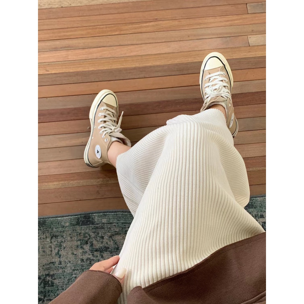 Chân Váy Bút Chì Lưng Cao Phong Cách Hàn Quốc Mới