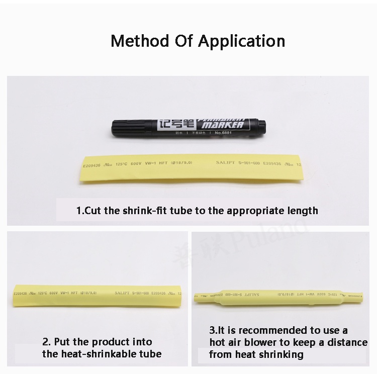 Ống Co Nhiệt Thân Thiện Với Môi Trường 0.6Mm 0.8Mm 1Mm 1.5Mm 2Mm 2.5Mm 3Mm 2: 1
