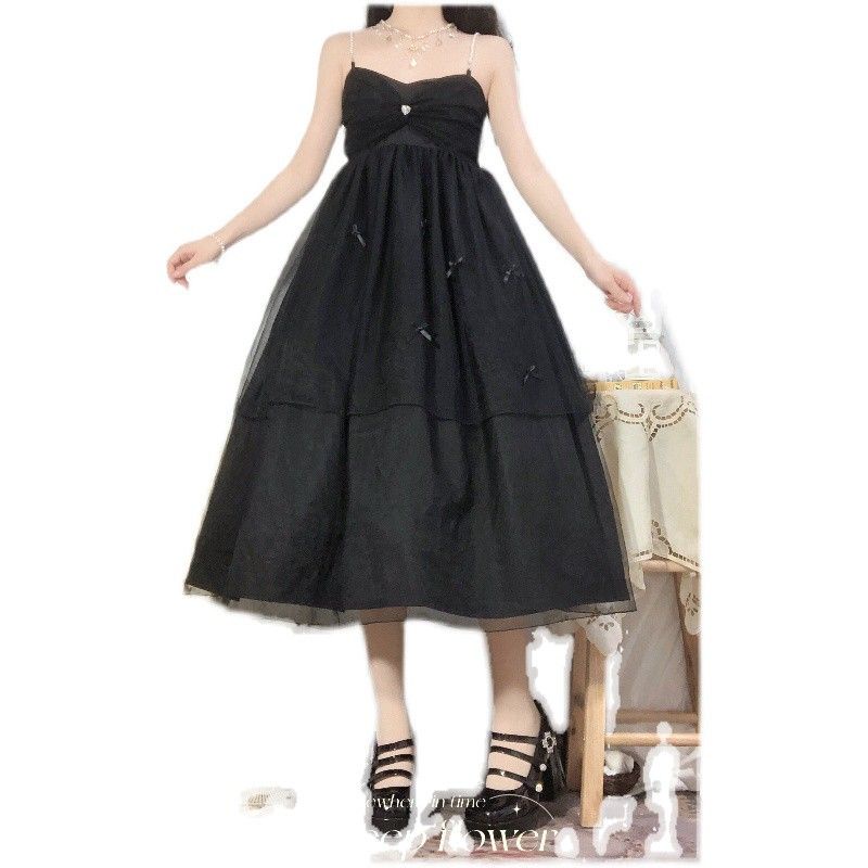 Đầm maxi Màu Tím plussize Phong Cách lolita Xinh Xắn