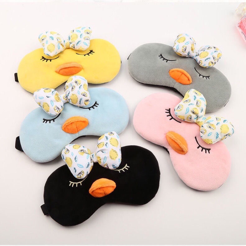 Miếng Dán Che Mắt Ngủ Phiên Bản Hàn Quốc Dễ Thương Vui Nhộn Giảm Mệt Mỏi Phiên Bản Anh Đào Con Gái Đáng Yêu Cho Học Sinh
