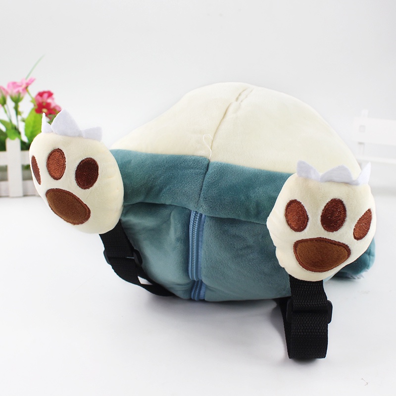Ba Lô Bông Hoạt Hình Pokemon Snorlax Kawaii 45cm Đa Chức Năng Làm Quà Tặng Cho Trẻ Em