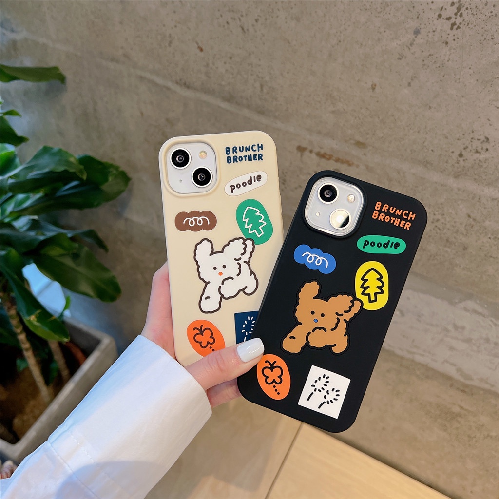 Ốp Điện Thoại Silicone Mềm Ba Chiều Cho iphone Case 14 Pro Max 14 Pro 13 Pro Max 12 Pro Max