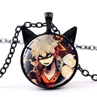 Vòng cổ Mặt Tai Mèo Anime My Hero Academia Bakugou Katsuki