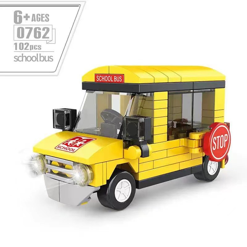 Bộ Đồ Chơi Lắp Ráp Lego Xe Công Trường Cho Bé