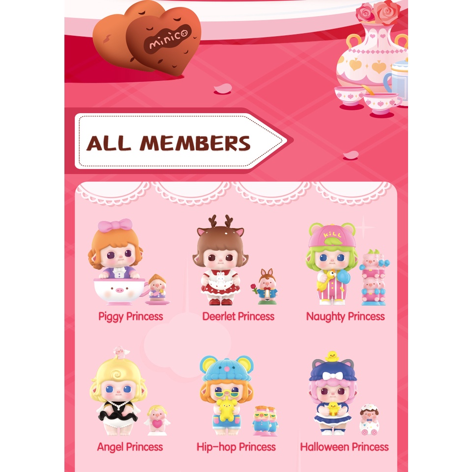 POP MART Hộp Đồ Chơi MINICO My Little Princess