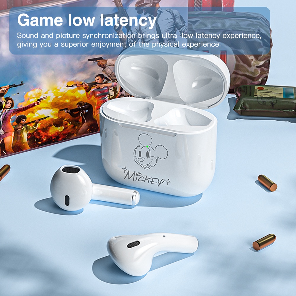 Disney FX-951B Tai nghe Bluetooth không dây âm thanh hifi có micro màn hình hd