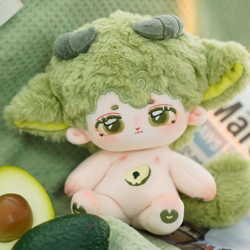 Búp Bê Nhồi Bông Cotton Hình Quả Bơ / Cừu Đáng Yêu Dành Cho Trẻ 20cm