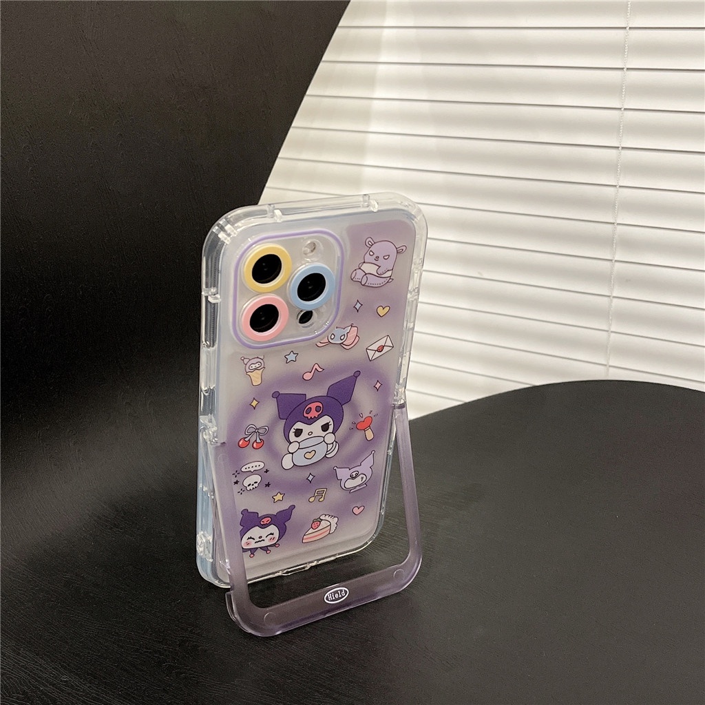 Ốp Điện Thoại TPU Mềm Có Giá Đỡ Ẩn Cho iphone Case 14 Pro Max 13 Pro Max 12 Pro Max