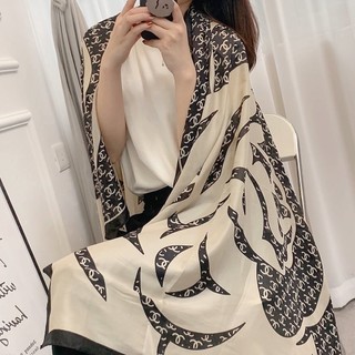 Thương Hiệu Khăn Thời Trang Nữ Khăn Mới Khăn Lụa Khăn Choàng Khăn Choàng Chống Nắng Quấn Khăn Dài Hijab Khăn Đi Biển