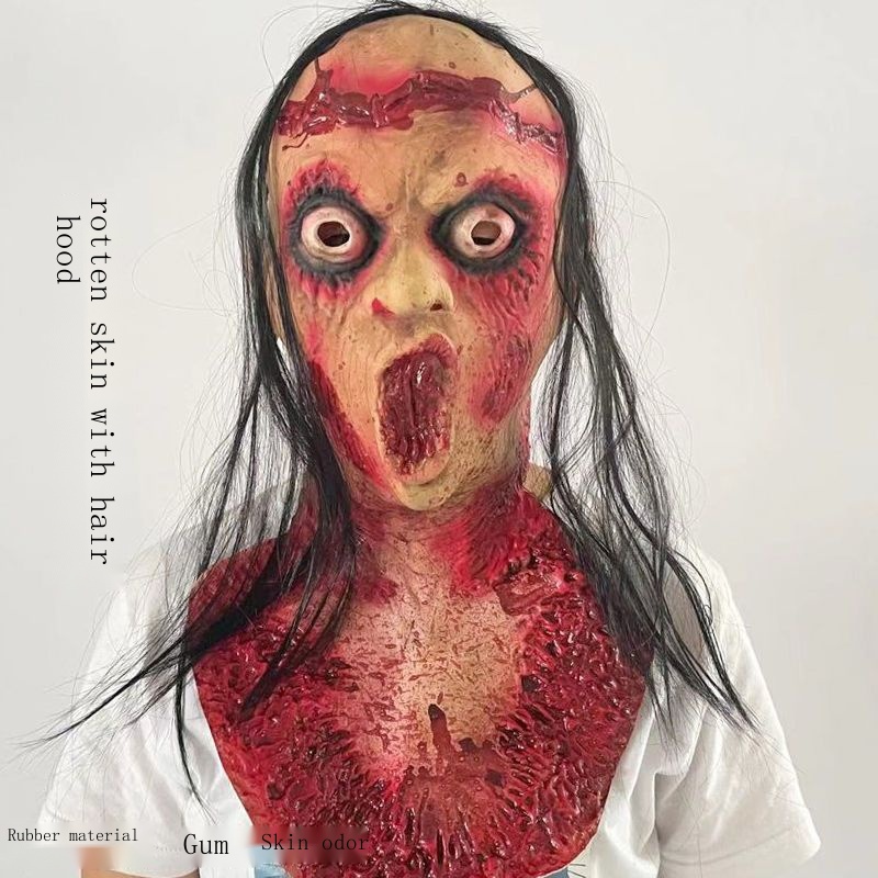 Mặt Nạ Toàn Mặt Hóa Trang zombies Kinh Dị Cho Nam Và Nữ Dịp Halloween
