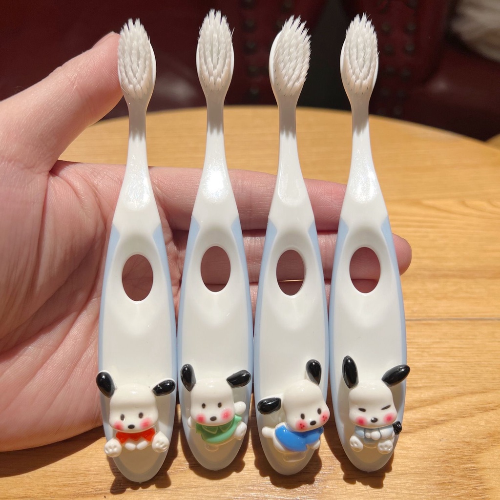 Bàn Chải Đánh Răng Đầu Lông Siêu Mềm Hình Doraemon Cho Bé 2-3 - 4-5 - 6-12 Tuổi